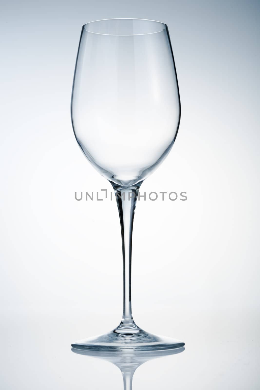 Empty wine glass by mjp