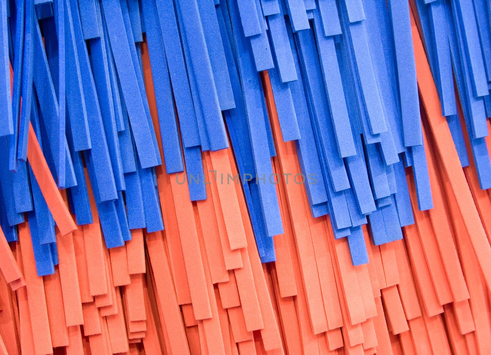 close-up of brush from car washing