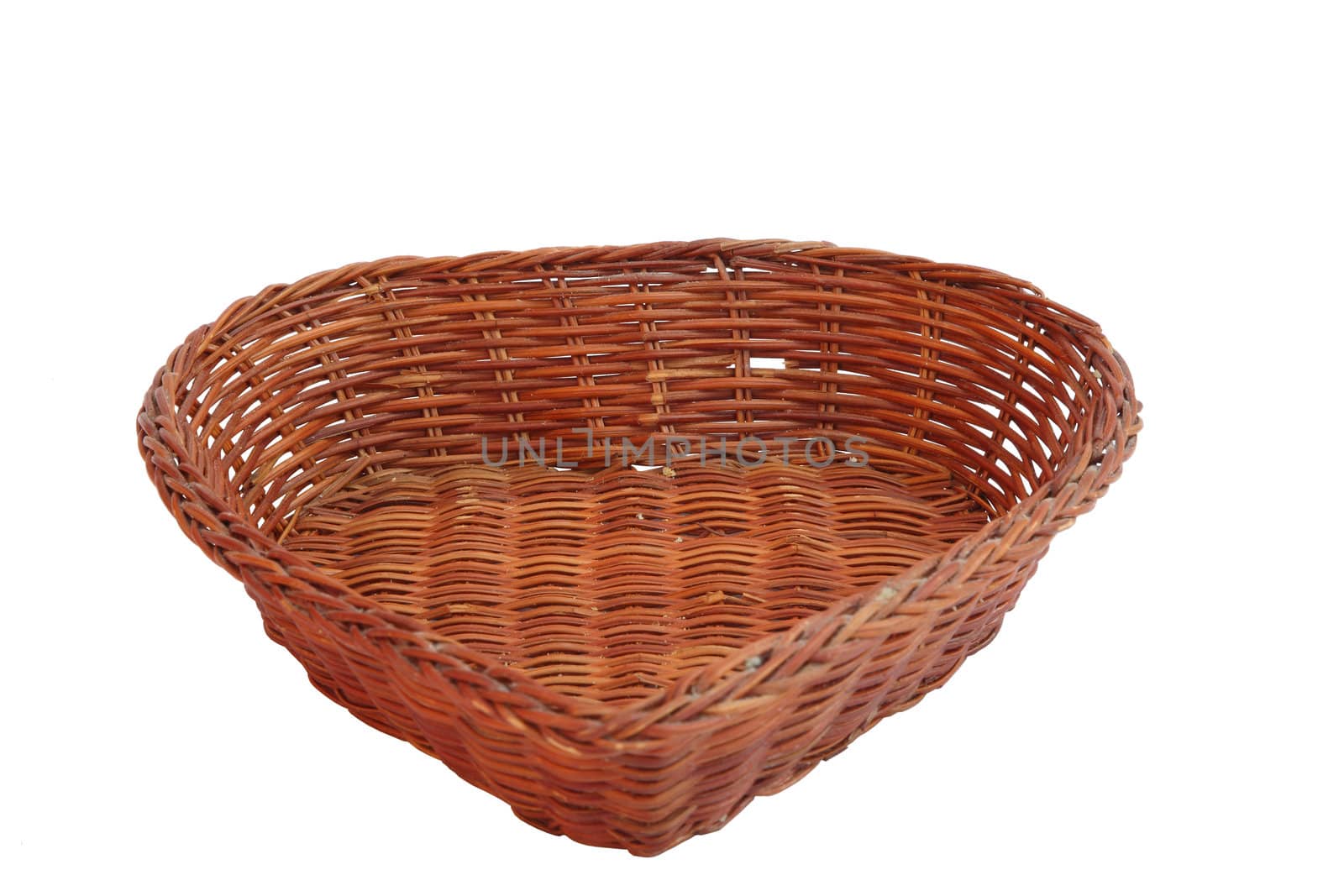 The wicker canister, fretwork, russian homecraft, isolated