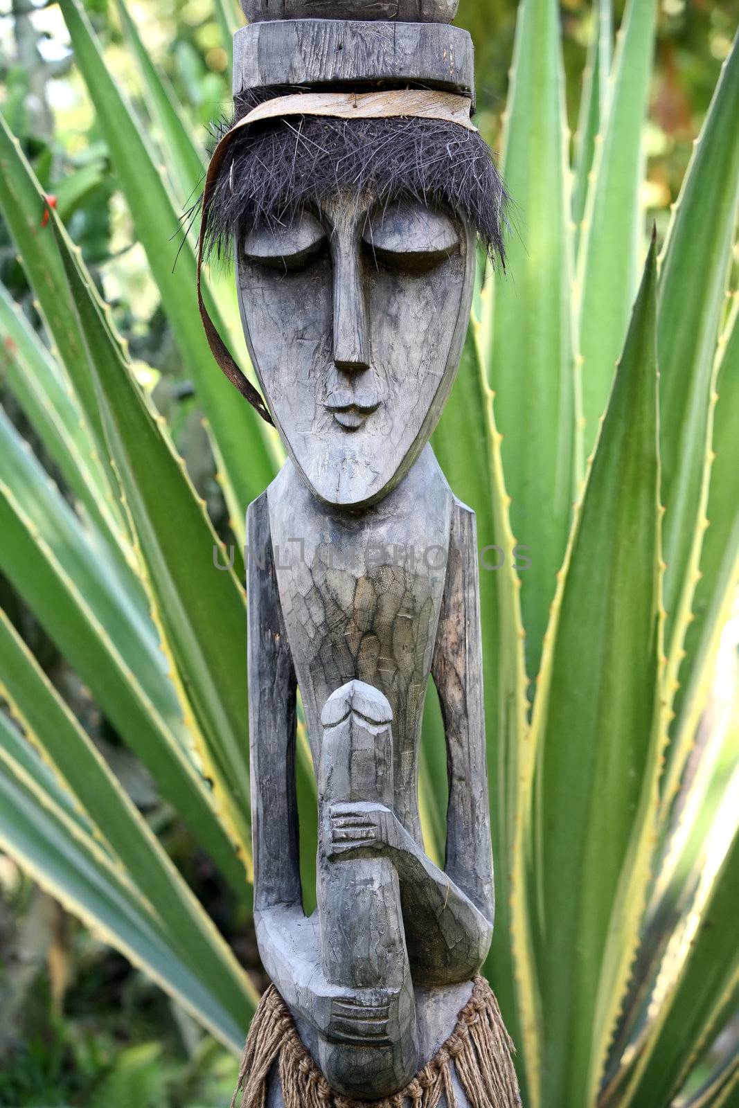 Wooden sculpture  by friday