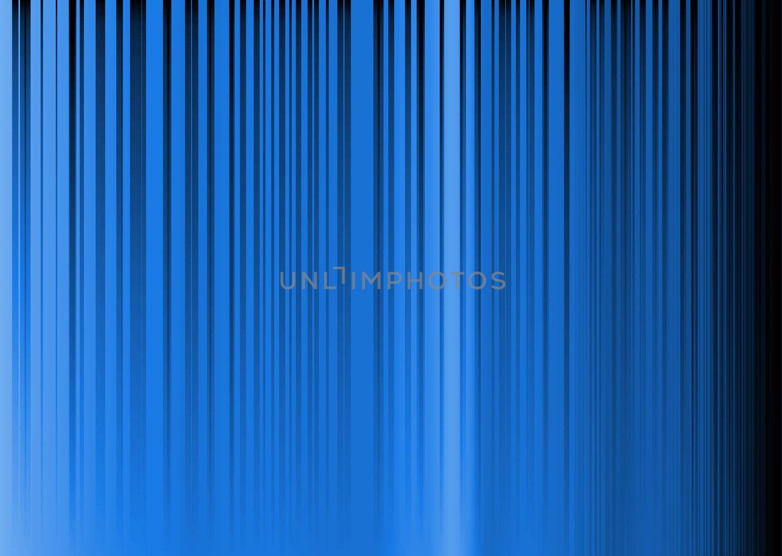 Cobalt blue abstract background with vertcal stripes of gradient