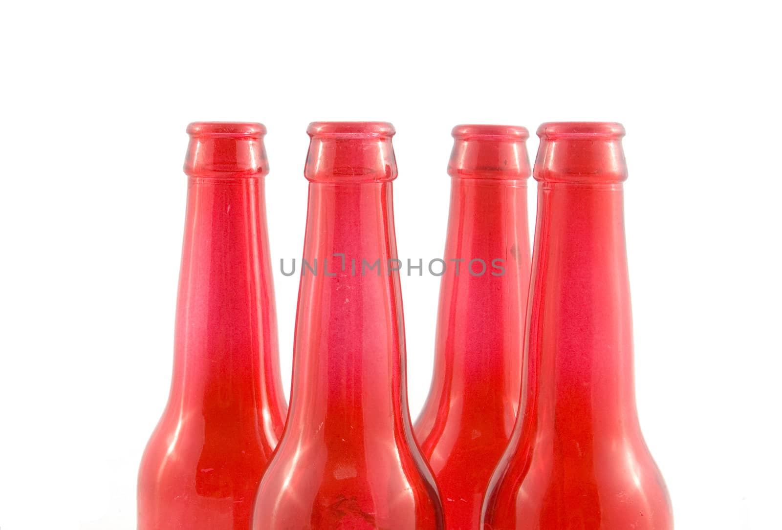 red beer bottles by ladyminnie