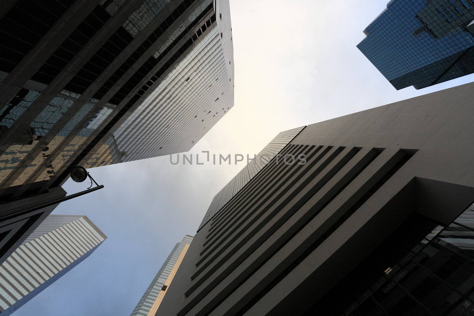 business buildings by leungchopan