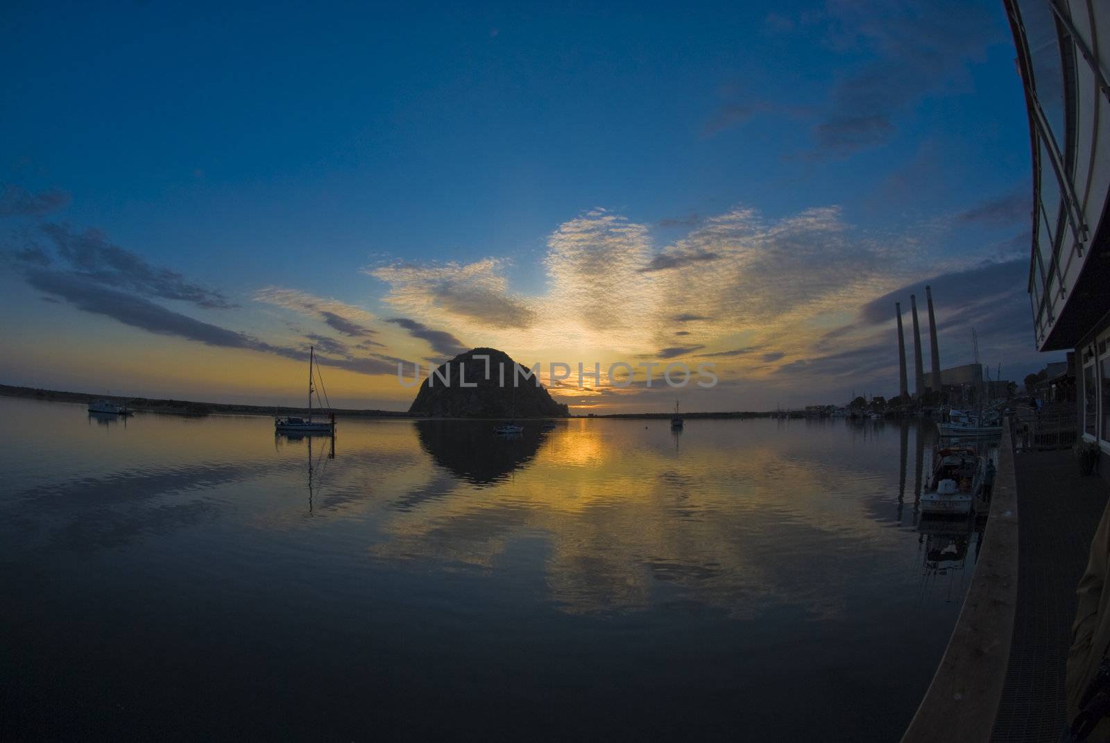 Sunset in Morro Bay