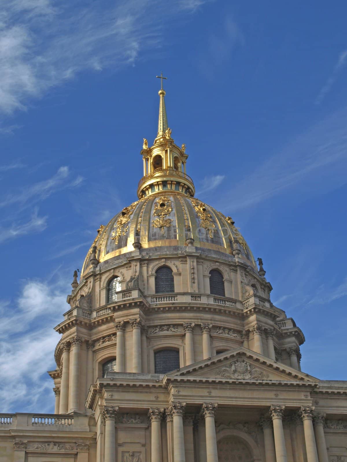 View of the dome of the Chapel of Invalides