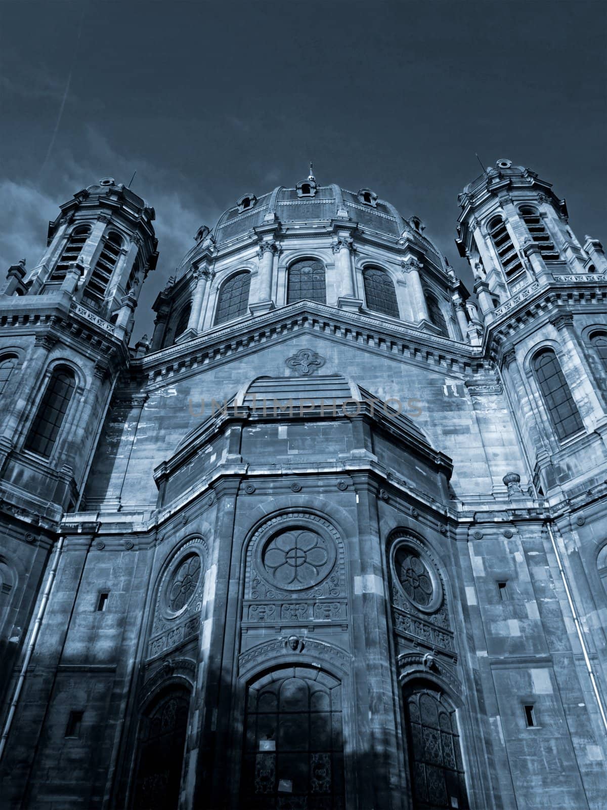 The church of Saint Augustin in Paris