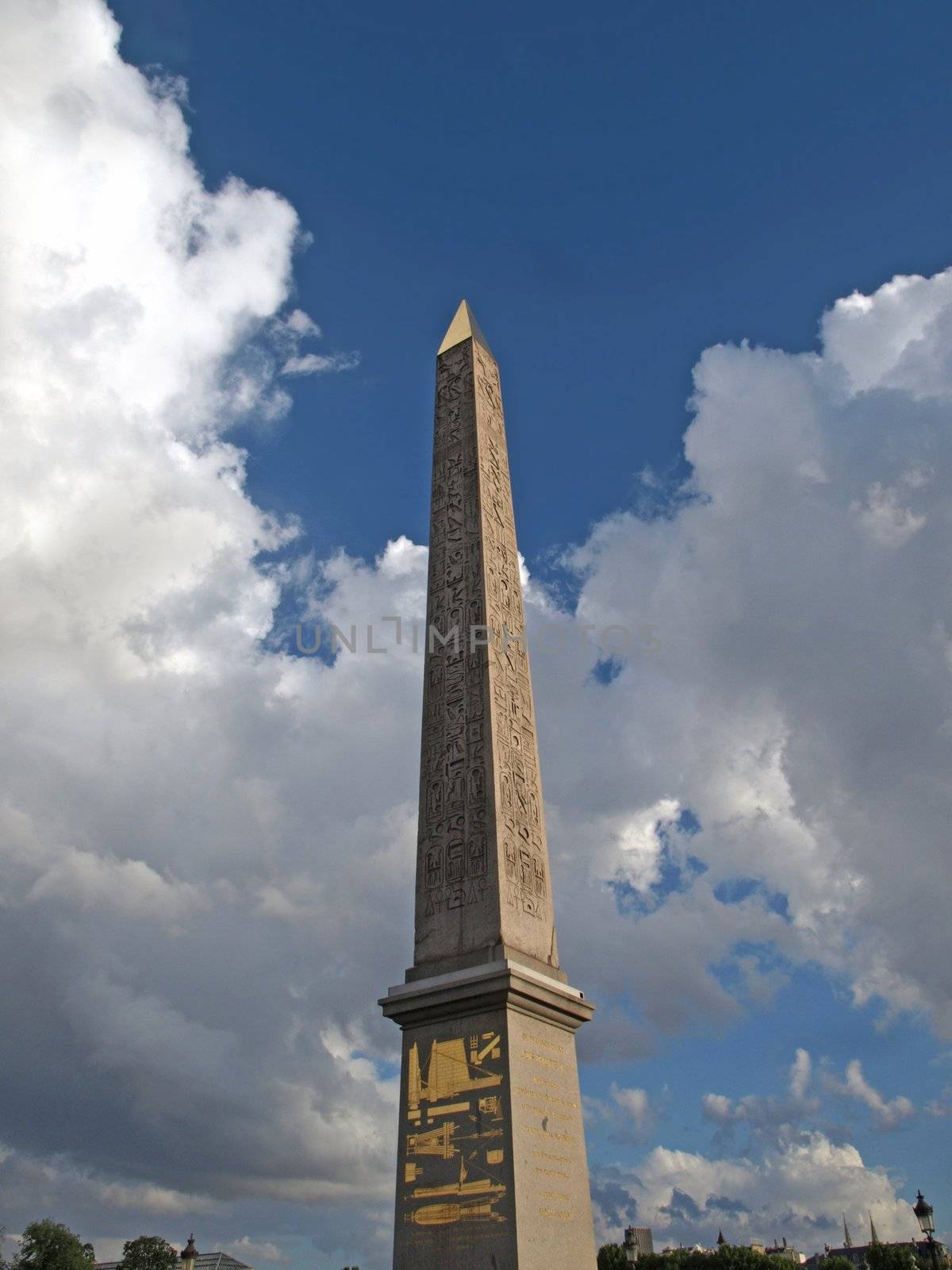 Paris - the obelisk in Concorde Square
