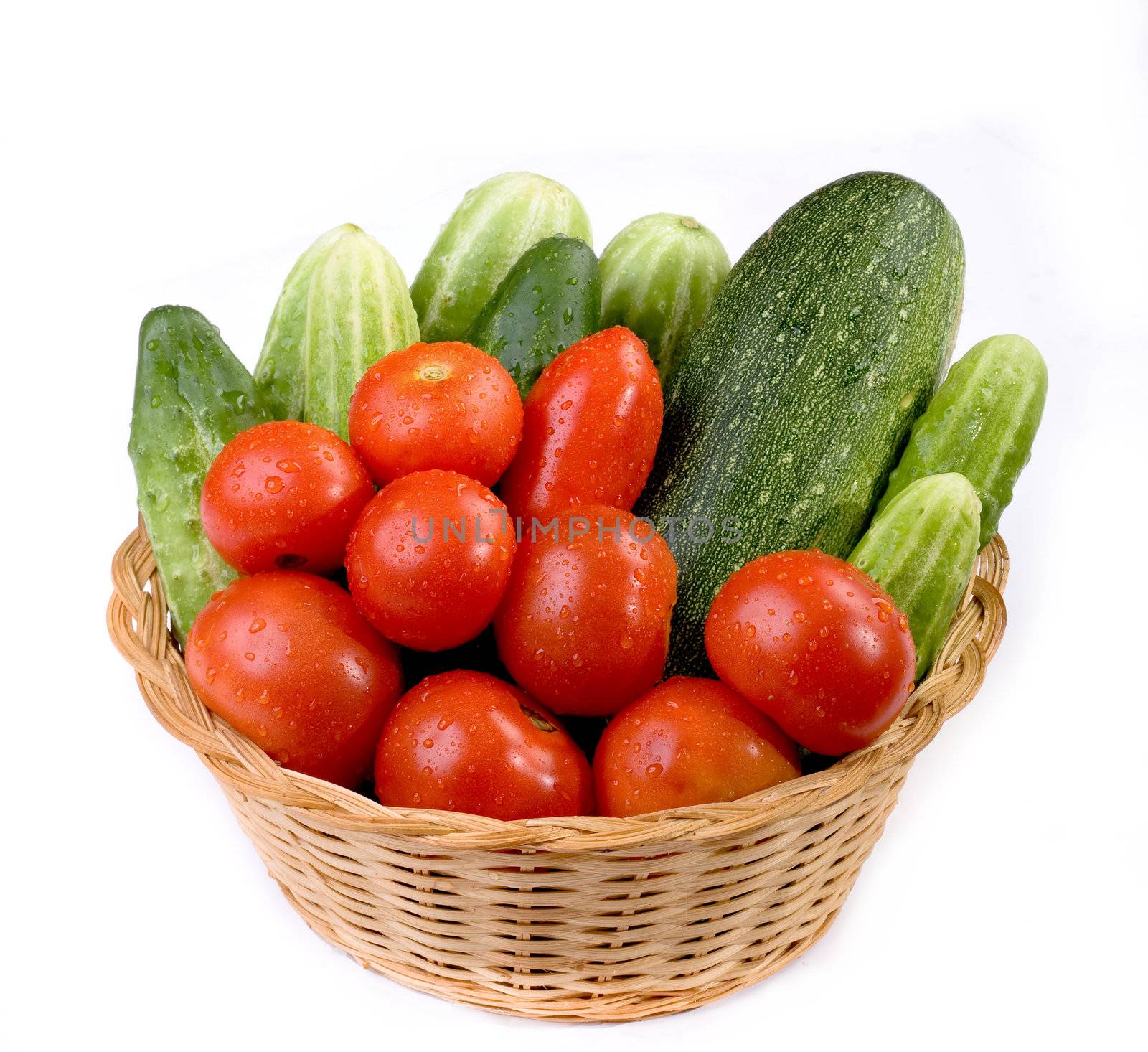 vegetables in the basket by Nobilior