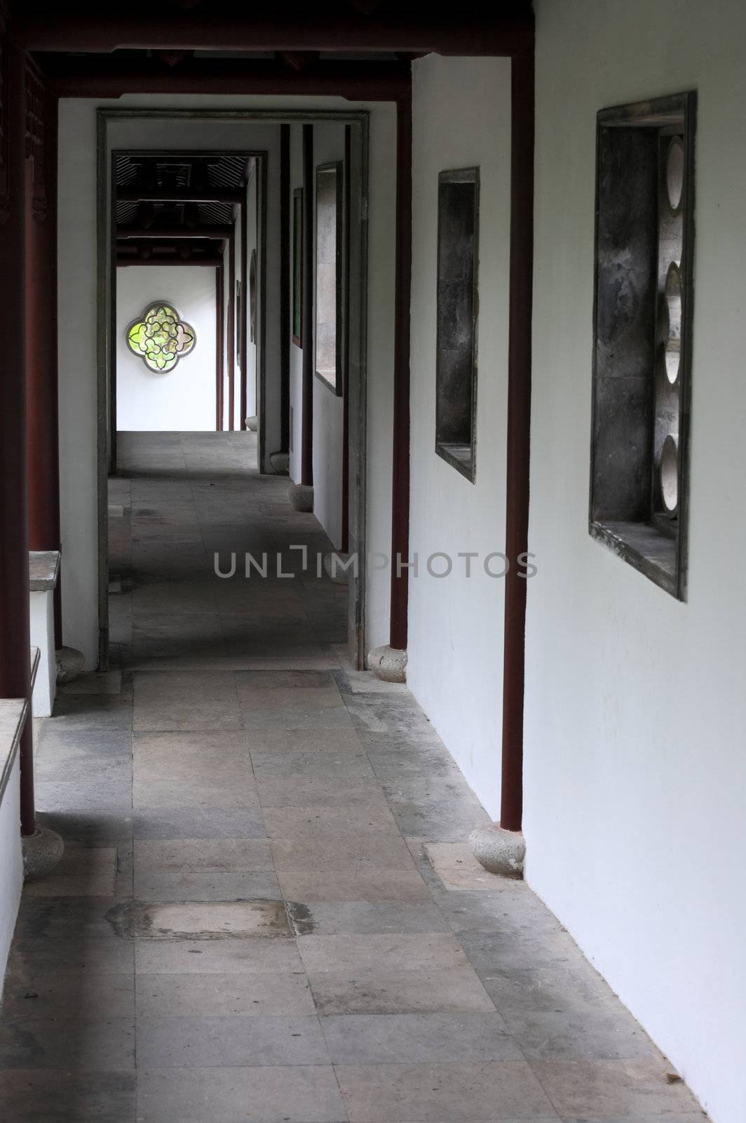 chinese corridor by leungchopan
