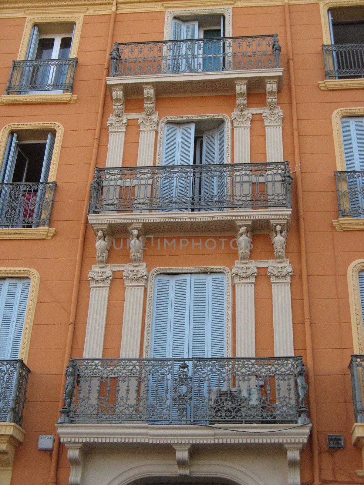 frontage of an old building in Provence