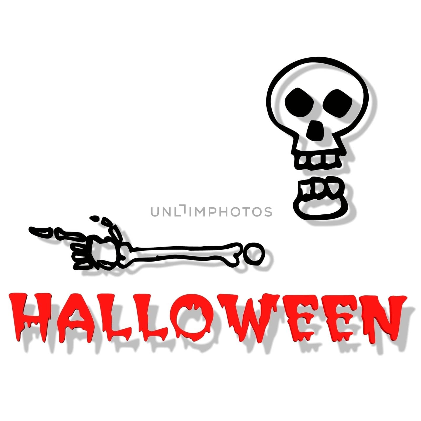 an illustration to celebrate halloween