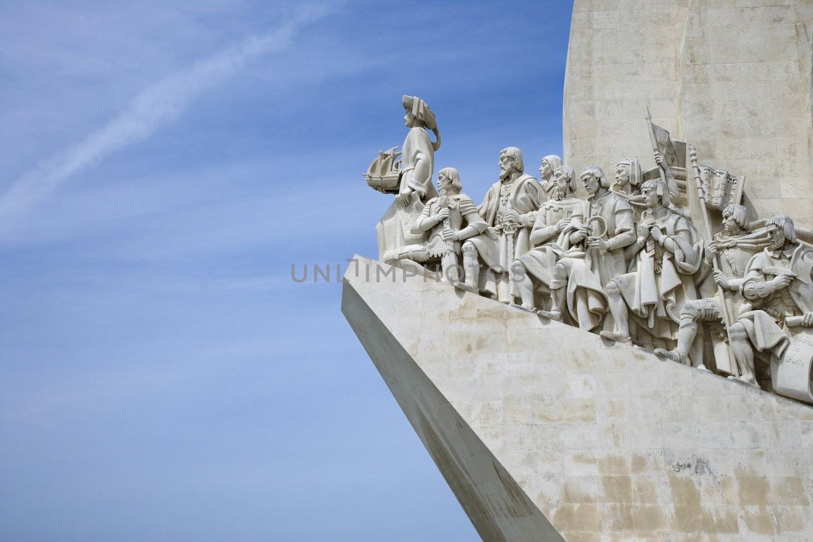 Monument to the Discoveries in Lisbon, Portugal.