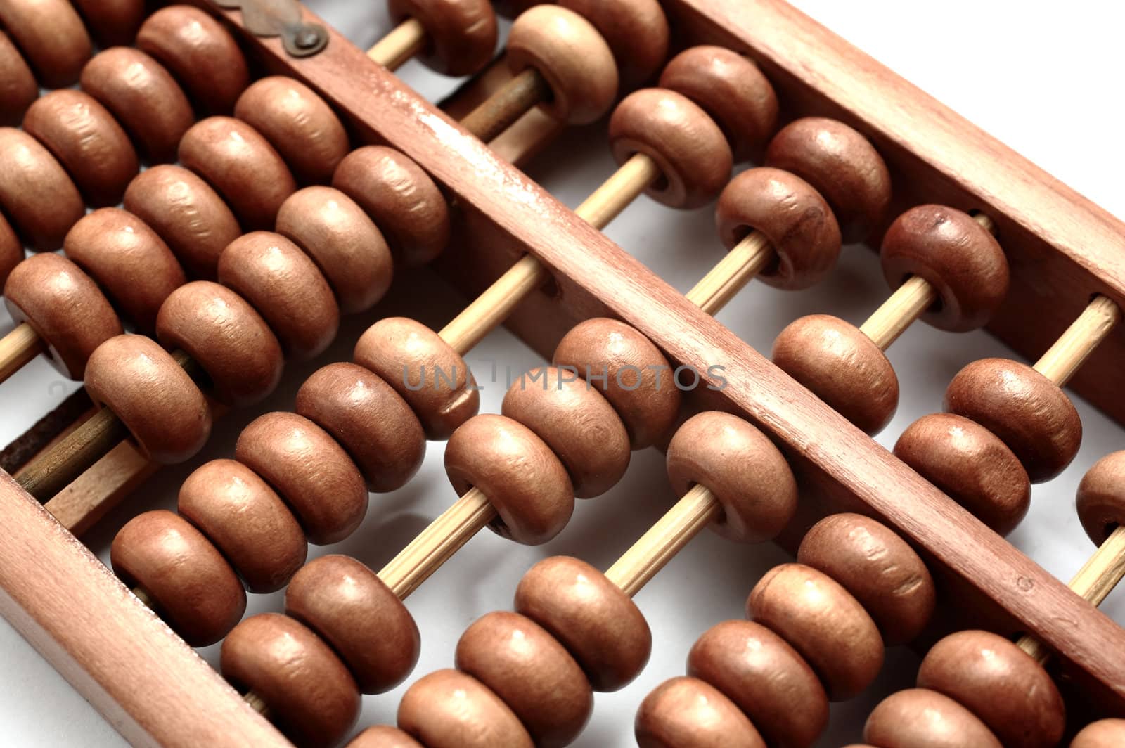 closeup of abacus