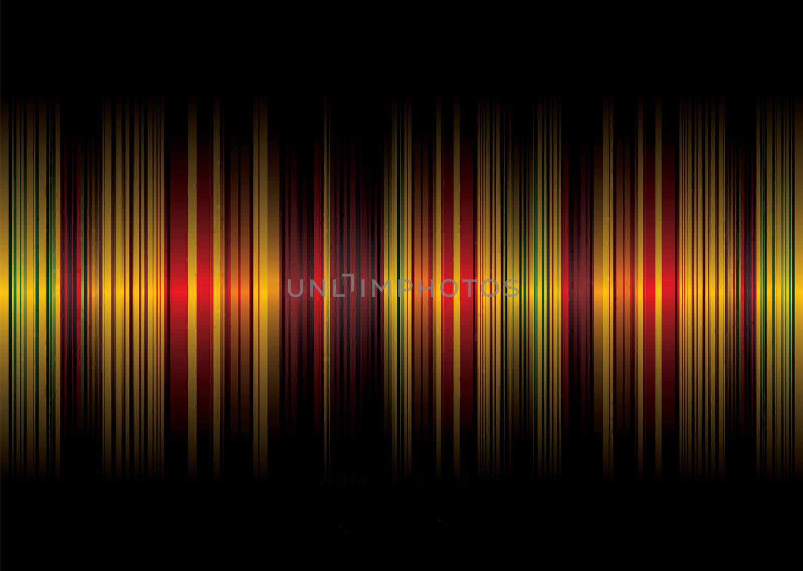 golden stripe abstract pattern background with room for text