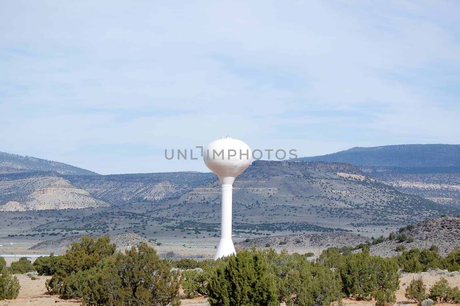 Mountain Water Tower by RefocusPhoto