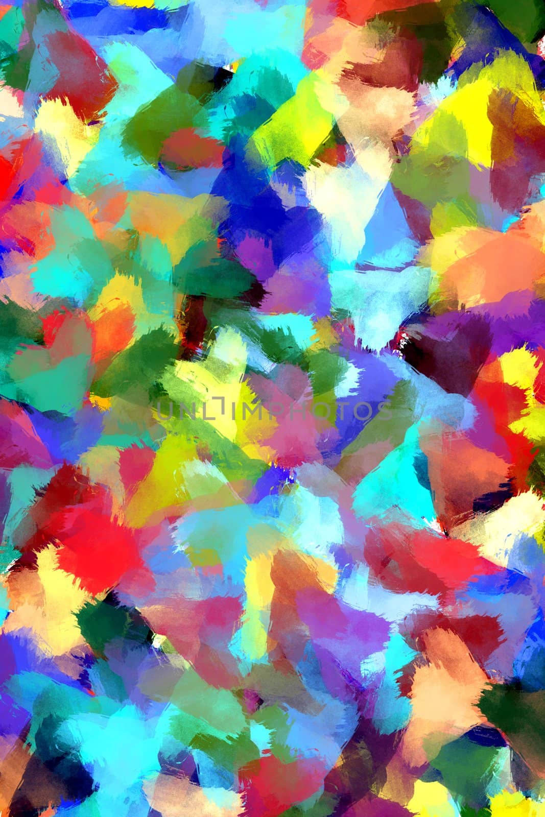Colorful background in abstract painting style