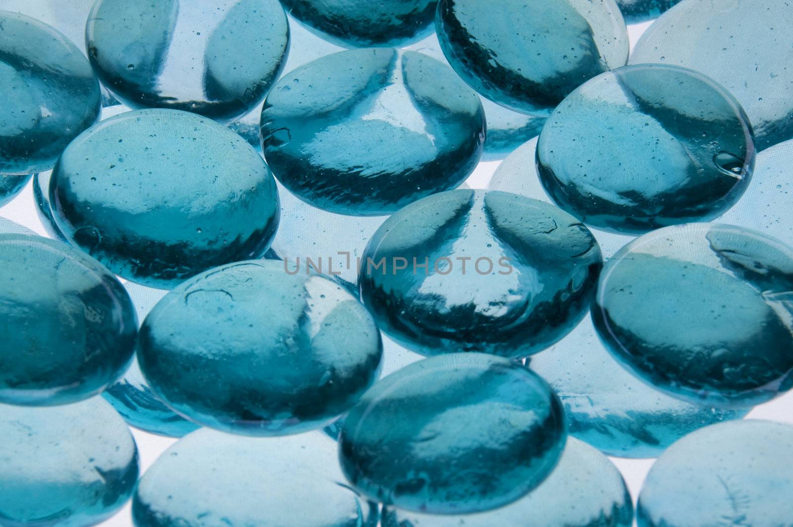 aqua blue glass abstract by PDImages