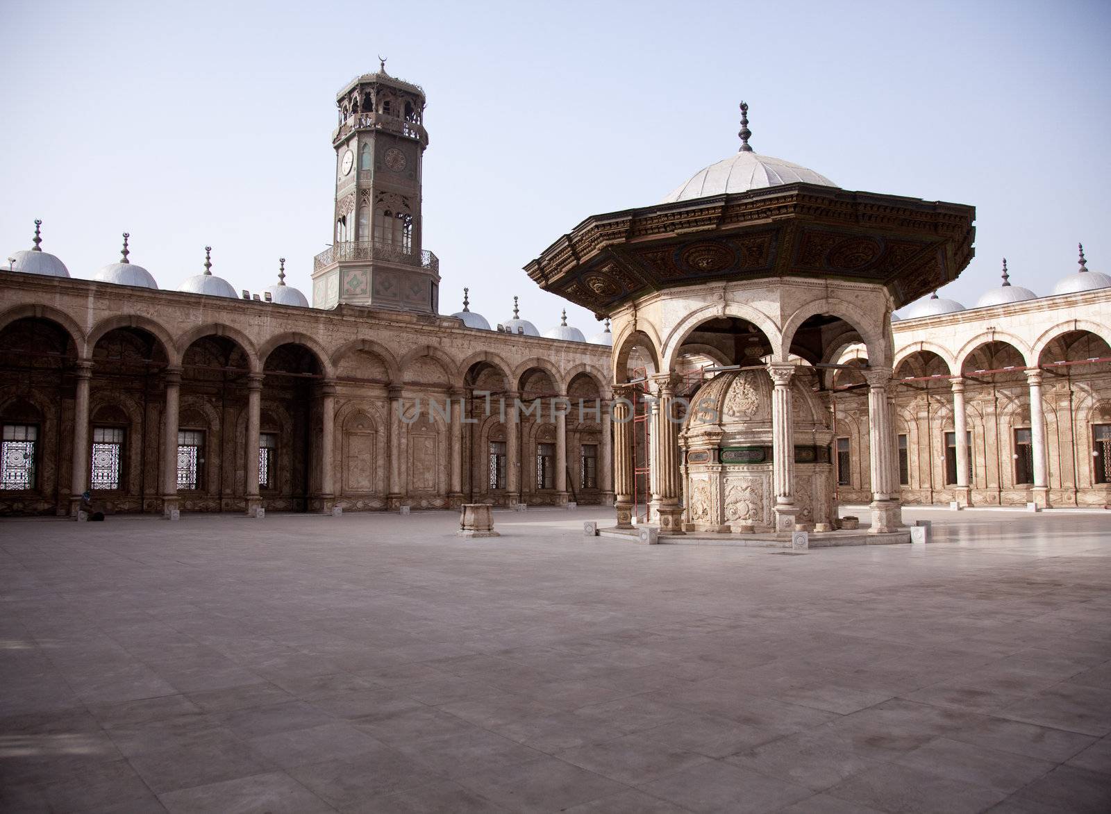 Old mosque in the Citadel in Cairo by steheap