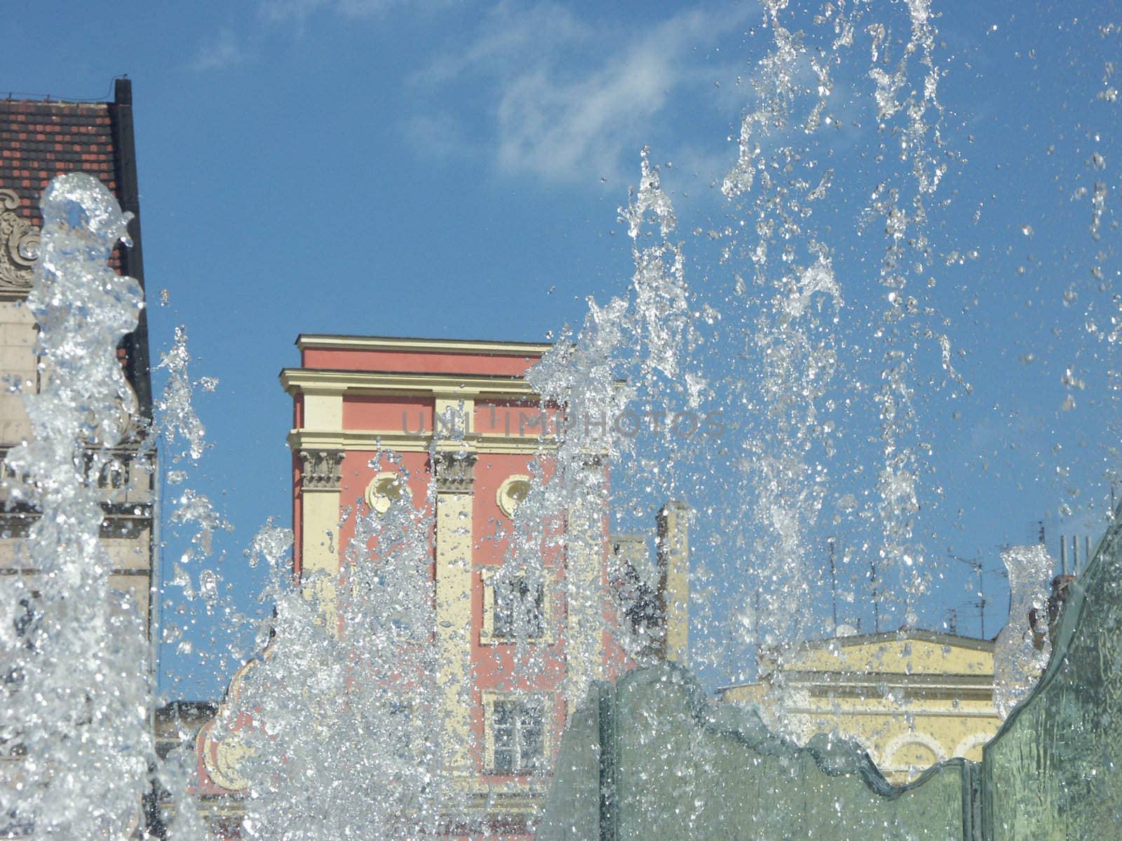 Rynek Wrocławski, Fountain by wojciechkozlowski