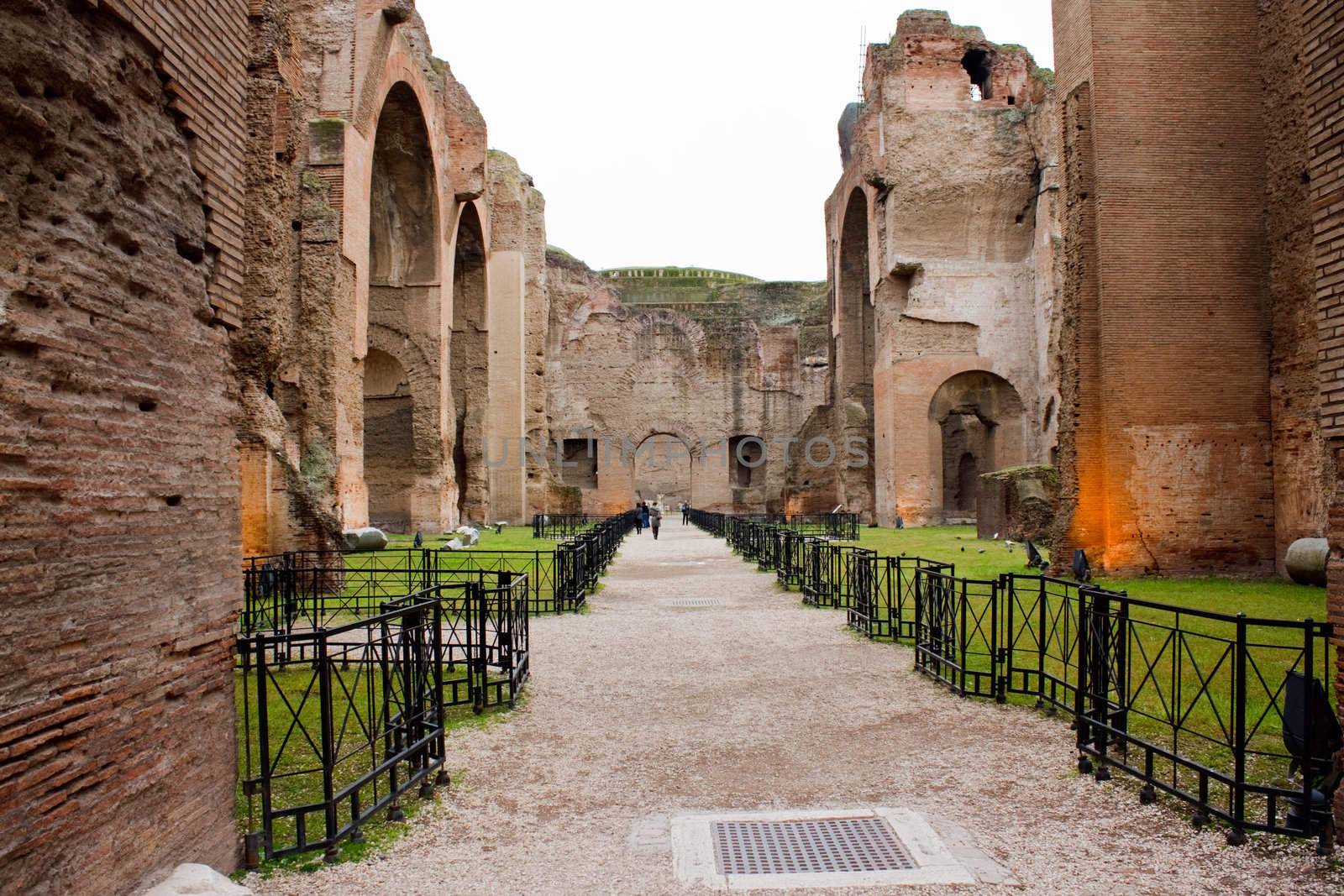 Thermae of Caracalla by FedericoPhoto