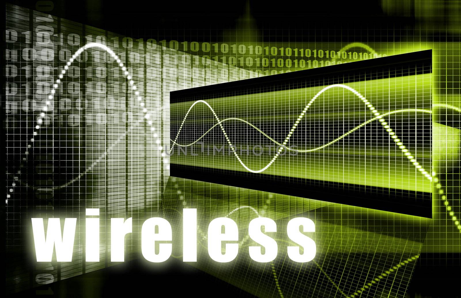 Wireless Technology as a Wifi Digital Background