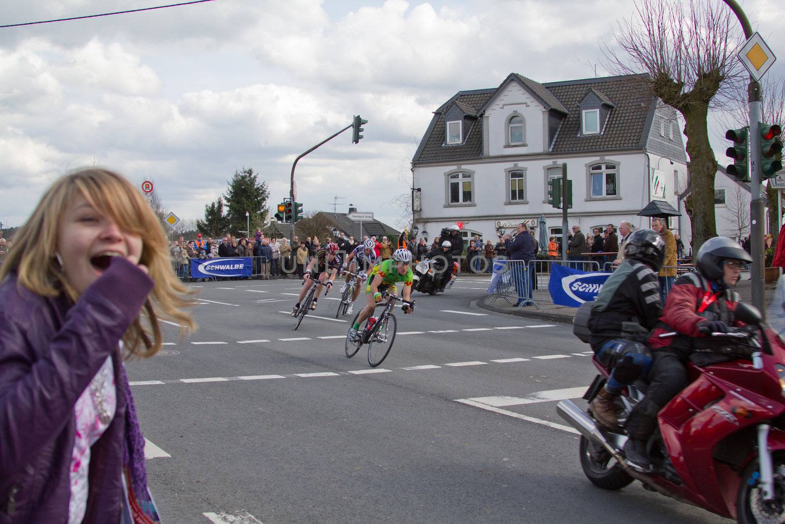 Cycle Race "Rund um Koeln" (Around Cologne) Easter Monday 2010 by cflux