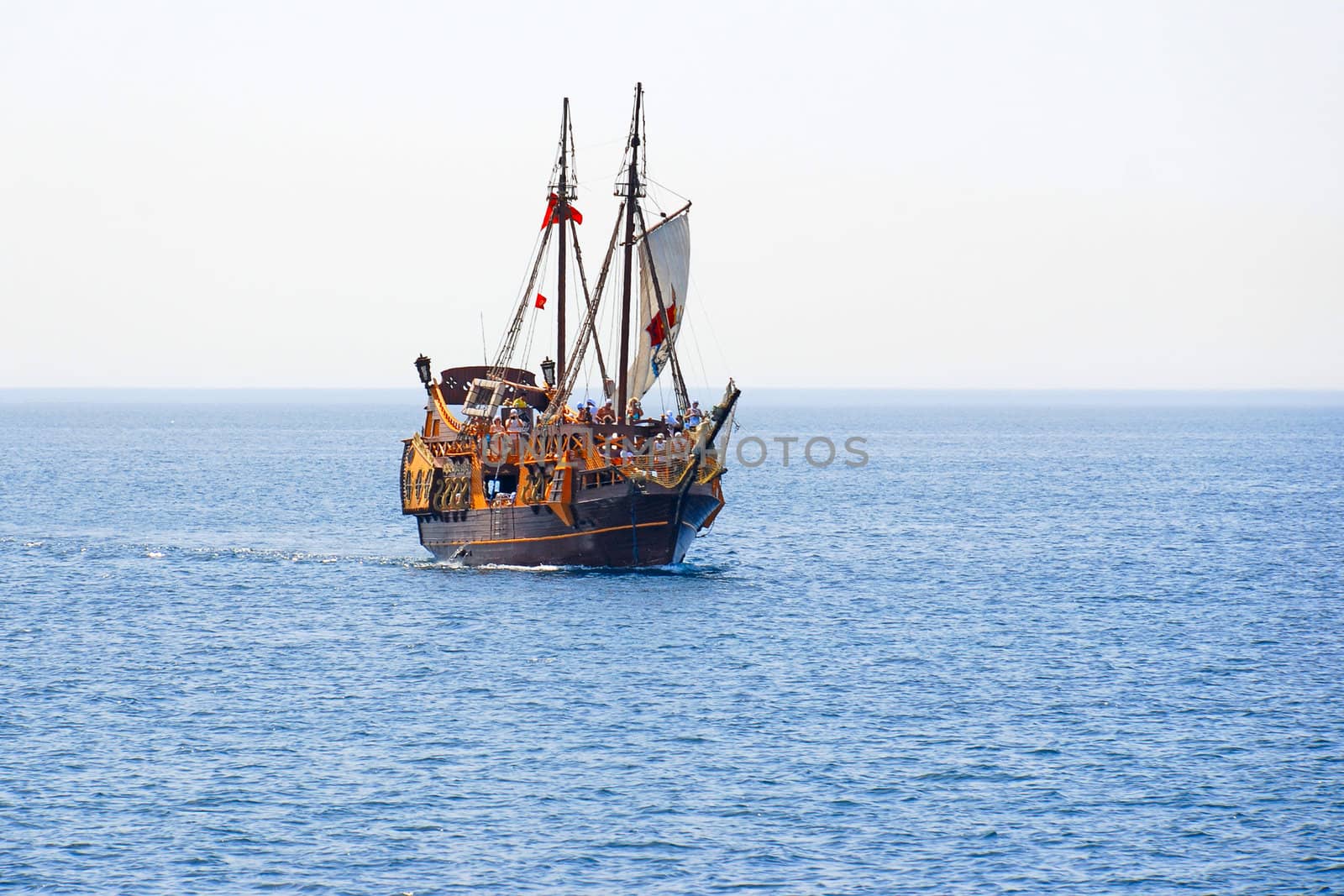 Old Sailing Ship by y_serge