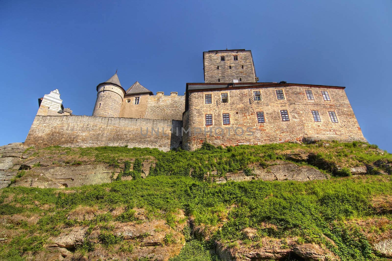 Kost Castle - large Gothic castle located in the Jicin District of the Czech Republic. 