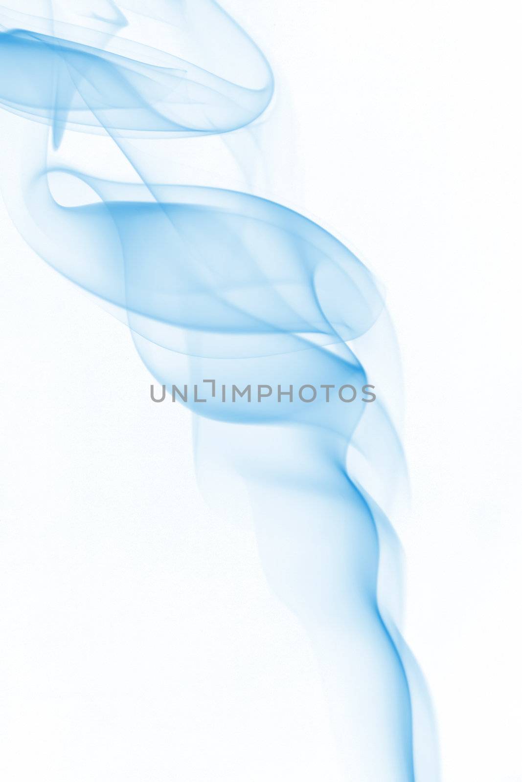 Abstract shot of the smoke