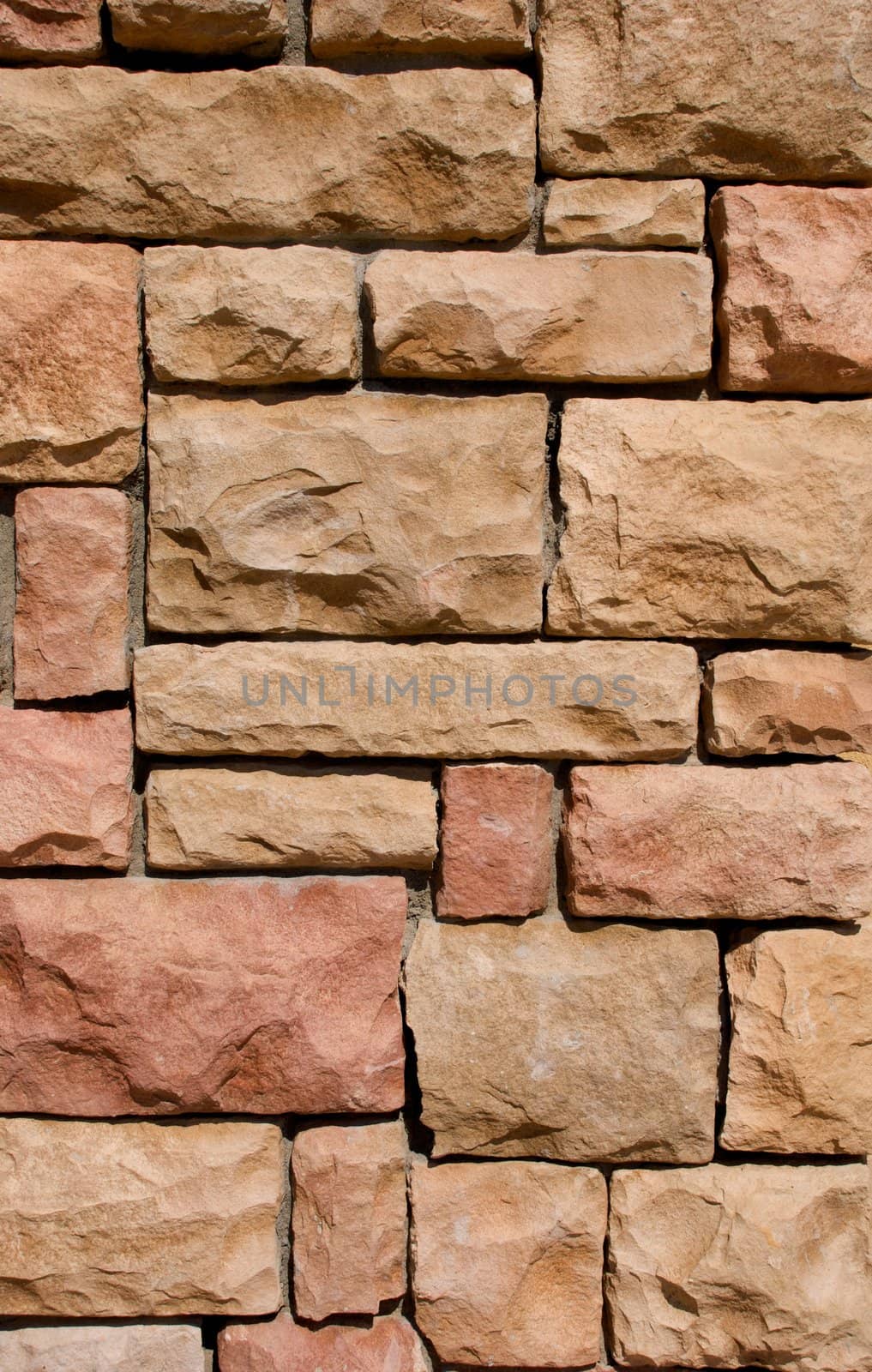 Wall Facade of Rectangular Stone