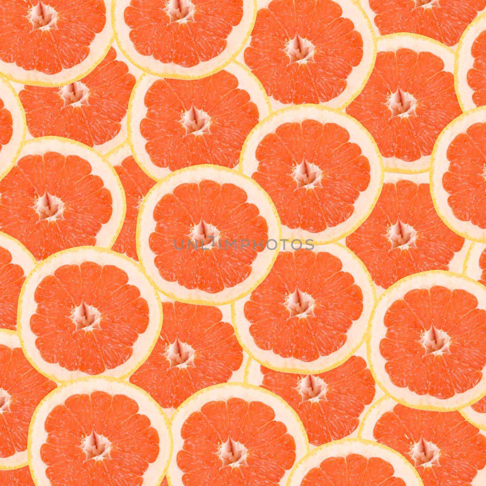 grapefruits background by Alekcey