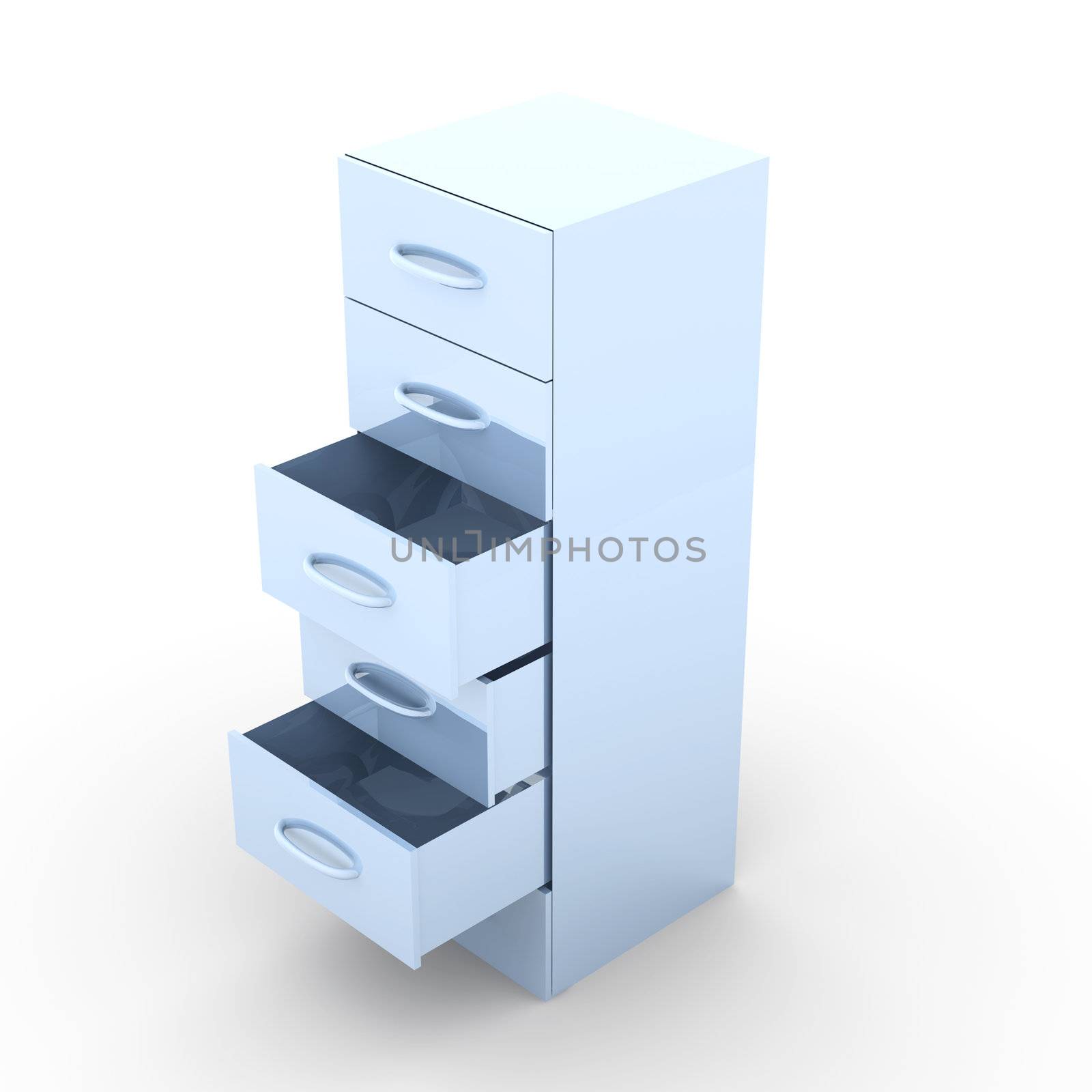 Metal Filing Cabinet by Spectral