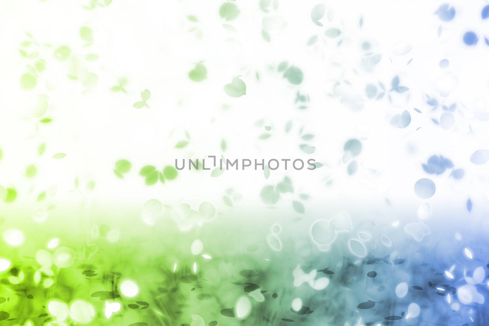 A Nostalgic Sweet Memory Falling Leaf Abstract