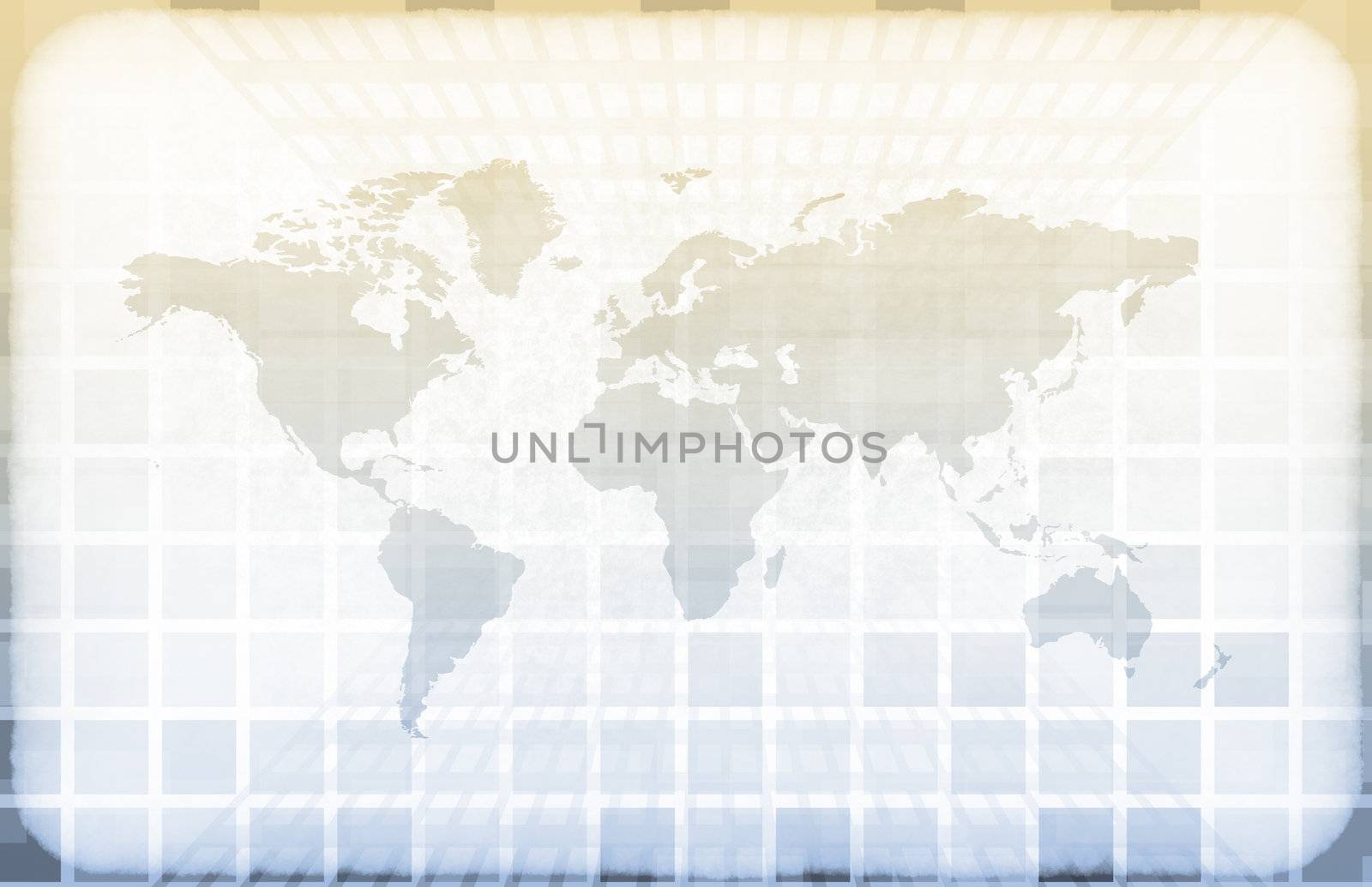 Grunge Map on a Information Technology Abstract
