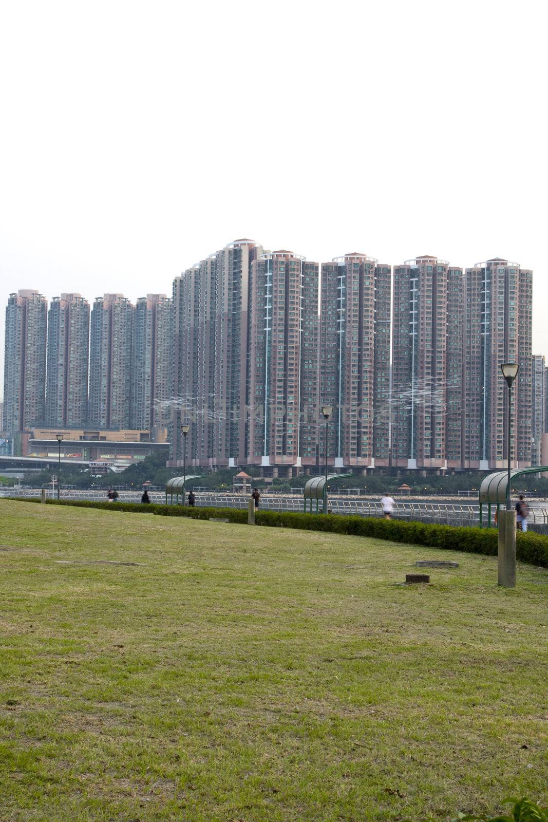 It is Hong Kong public housing apartment block