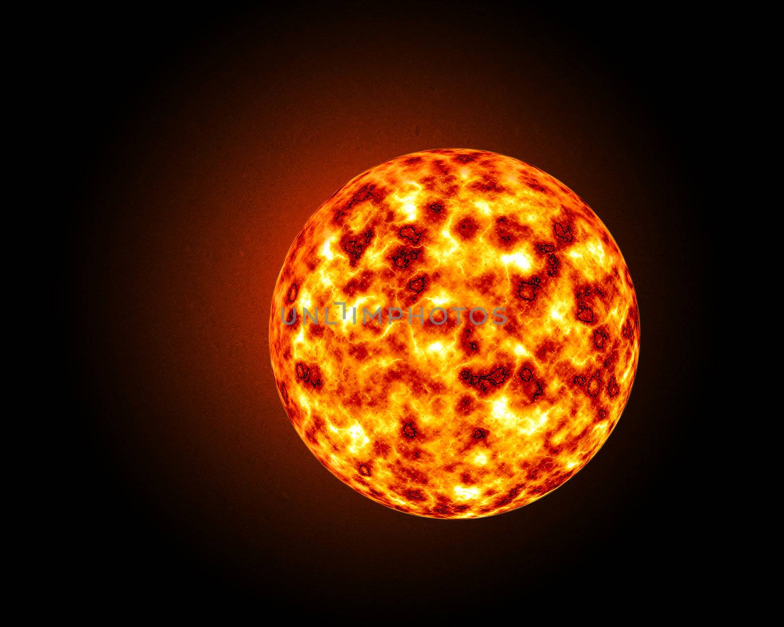 3D Sun by sacatani