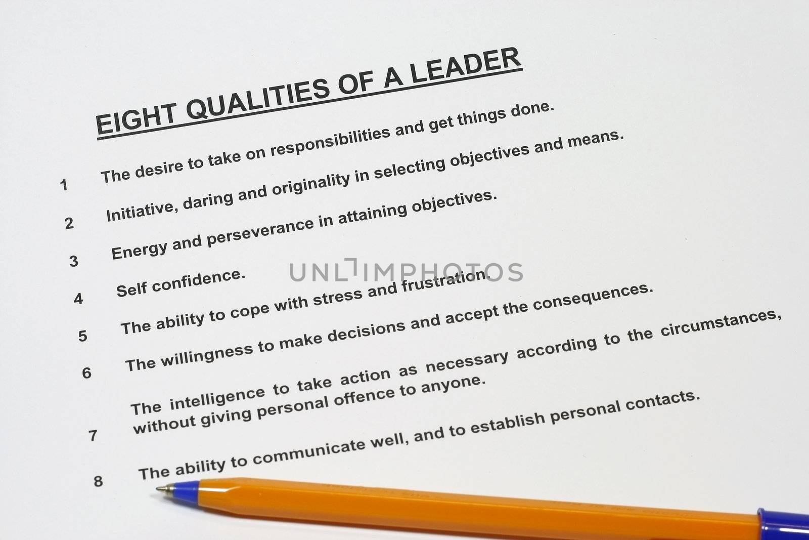 Qualities of a Leader by sacatani