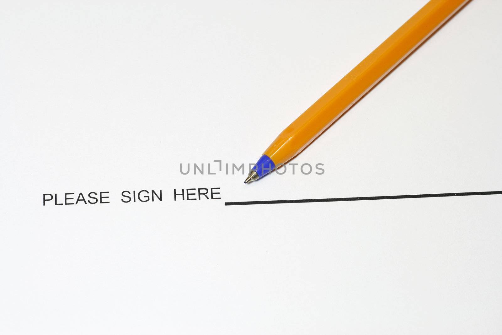 Sign here by sacatani