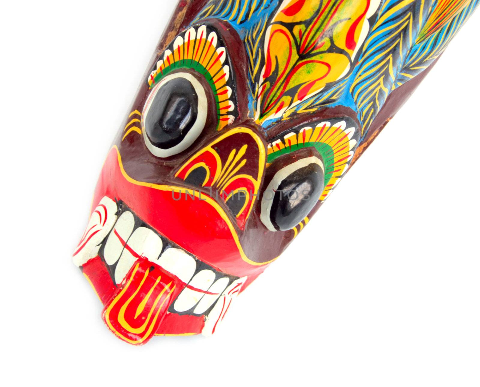 tribal mask by mettus
