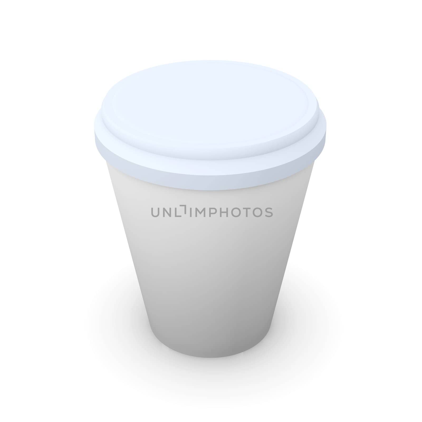 Disposable coffee cup by Spectral