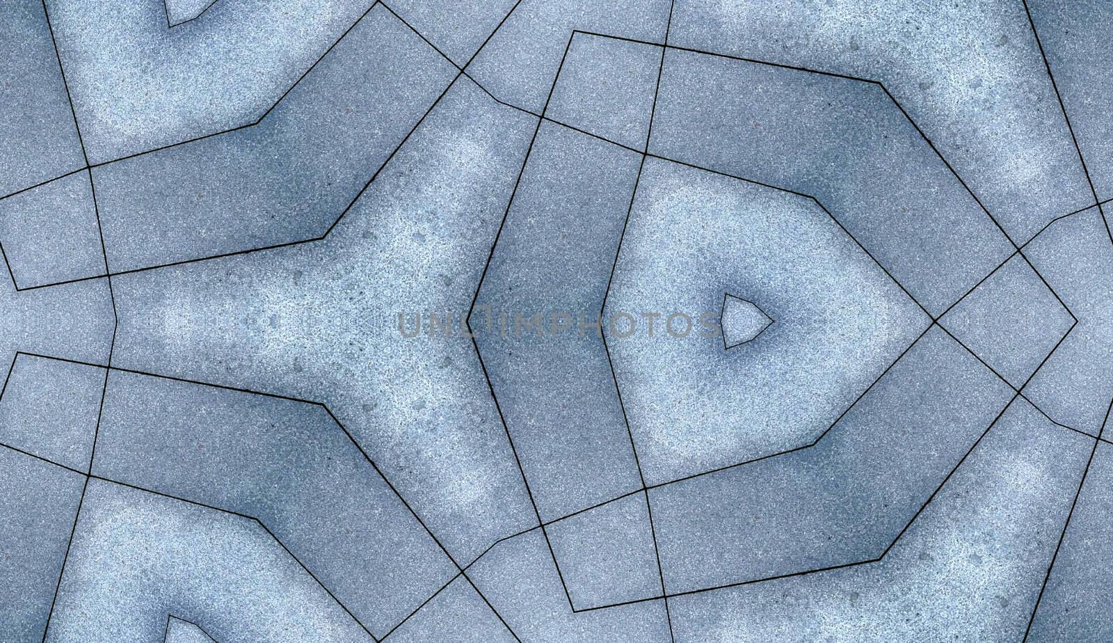 A seamless pattern made out of what was rectangular paving slabs.