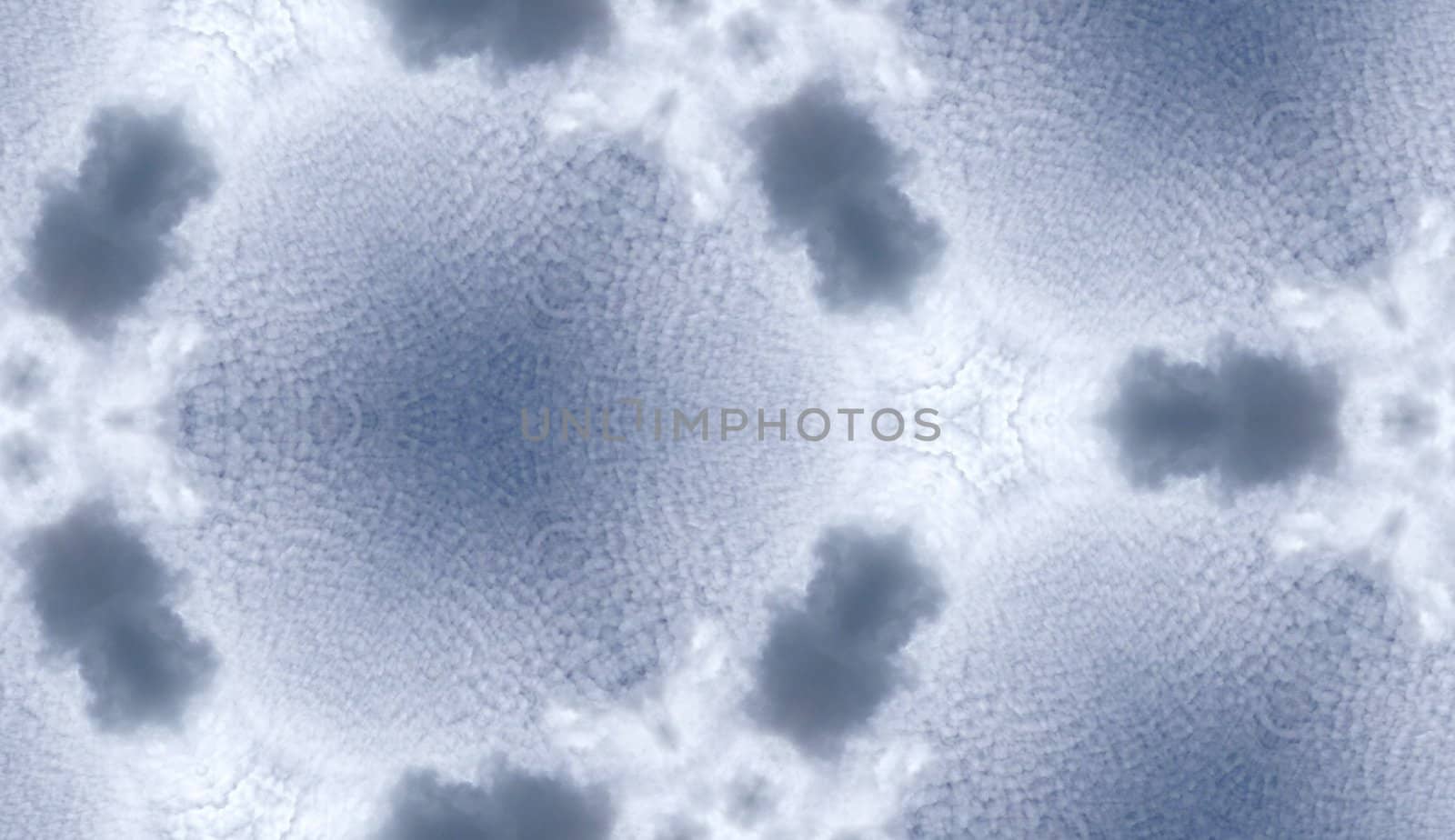 A seamless cloud pattern background.