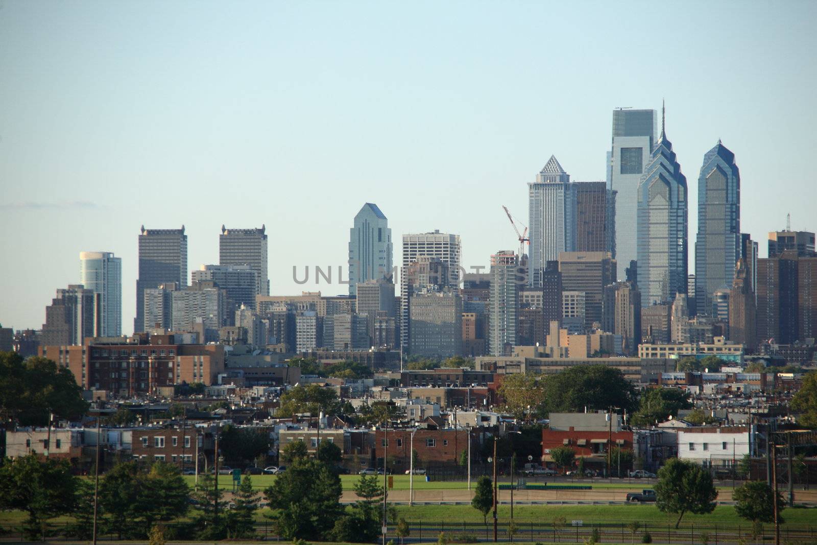 Philadelphia Skyline by Ffooter