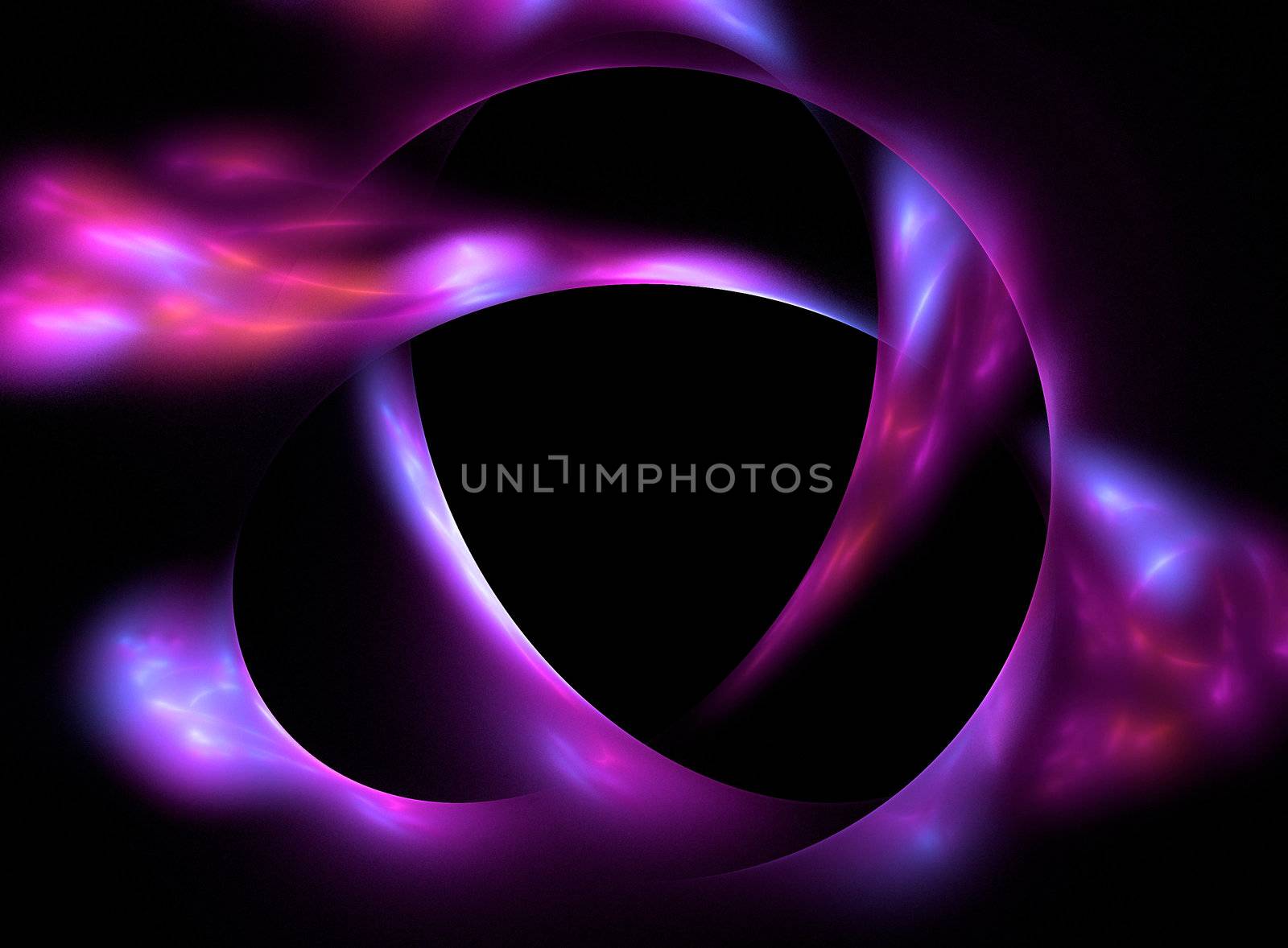 abstract futuristic background. Flowing lines in purple colors