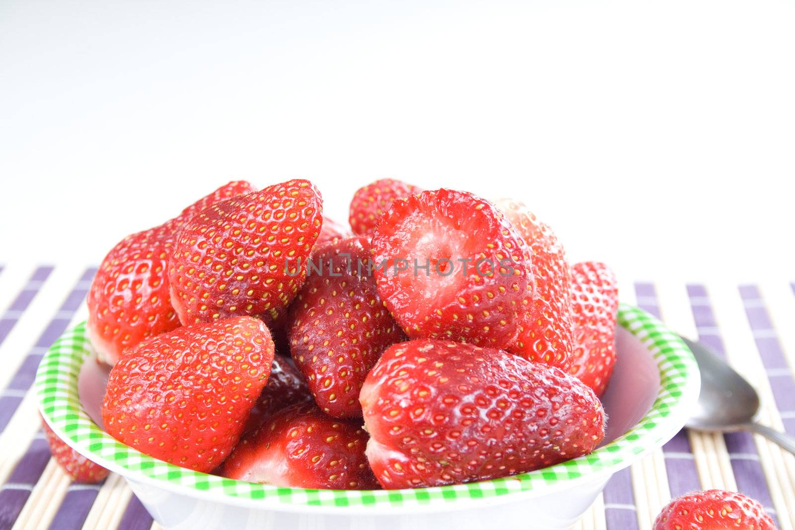 fresh strawberries