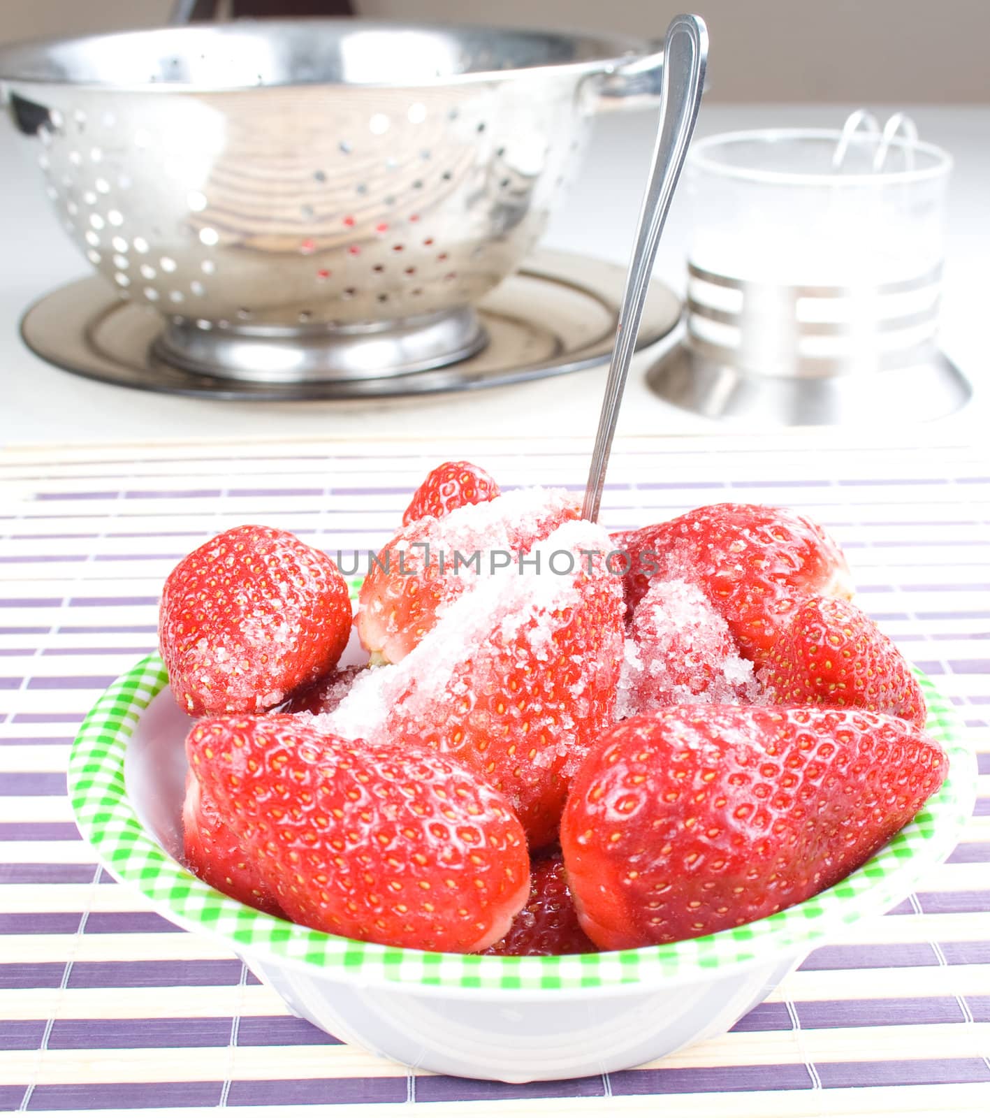 fresh strawberries