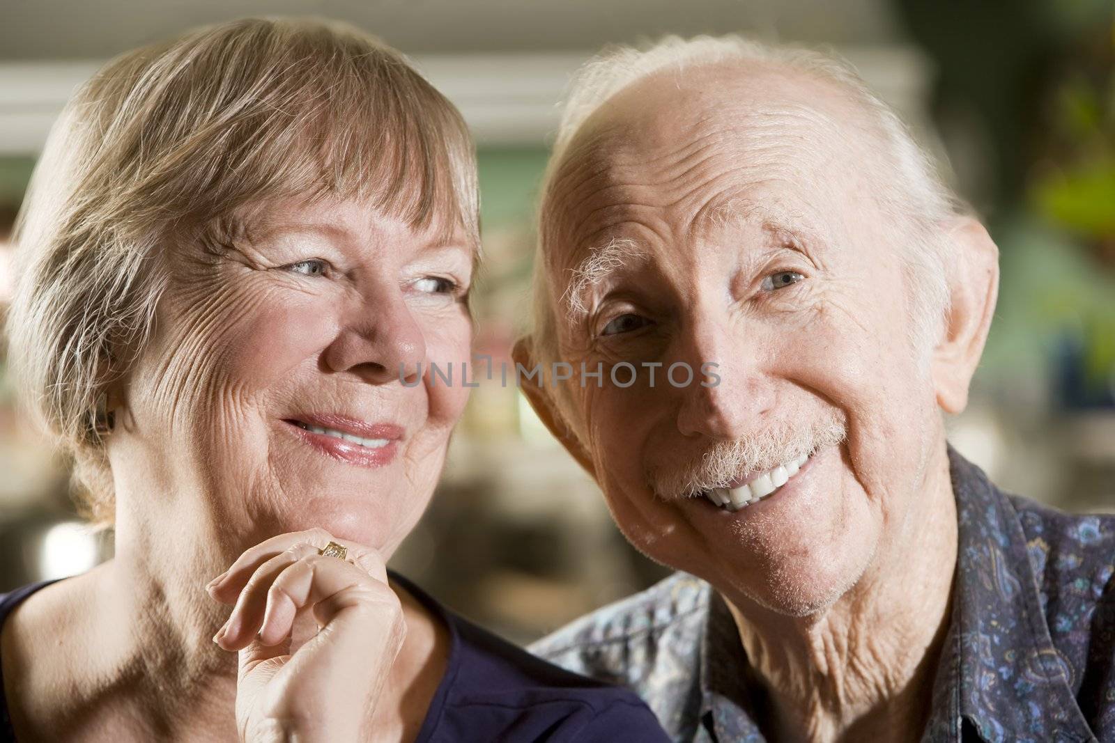 Portrait of Senior Couple by Creatista