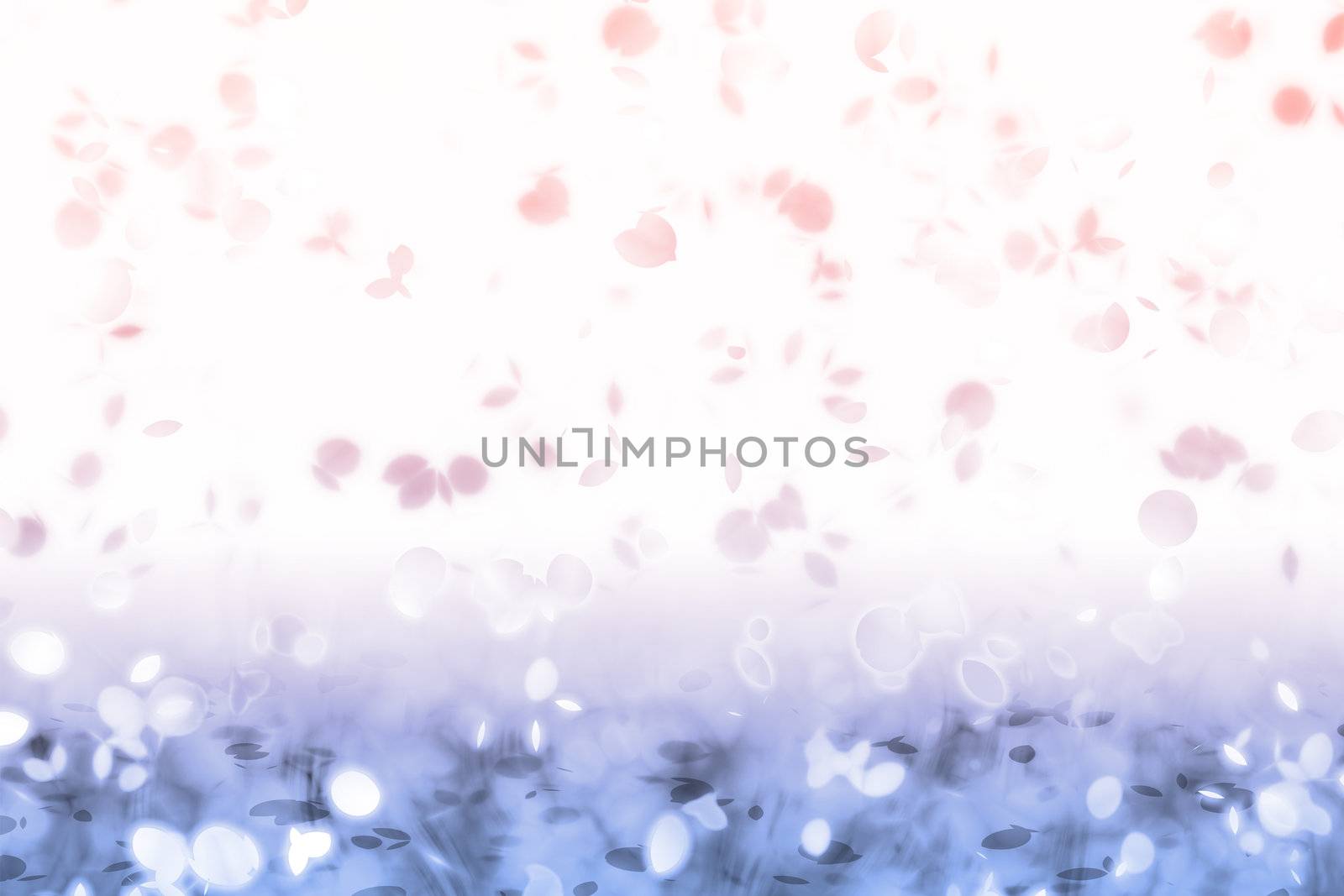 A Nostalgic Sweet Memory Falling Leaf Abstract