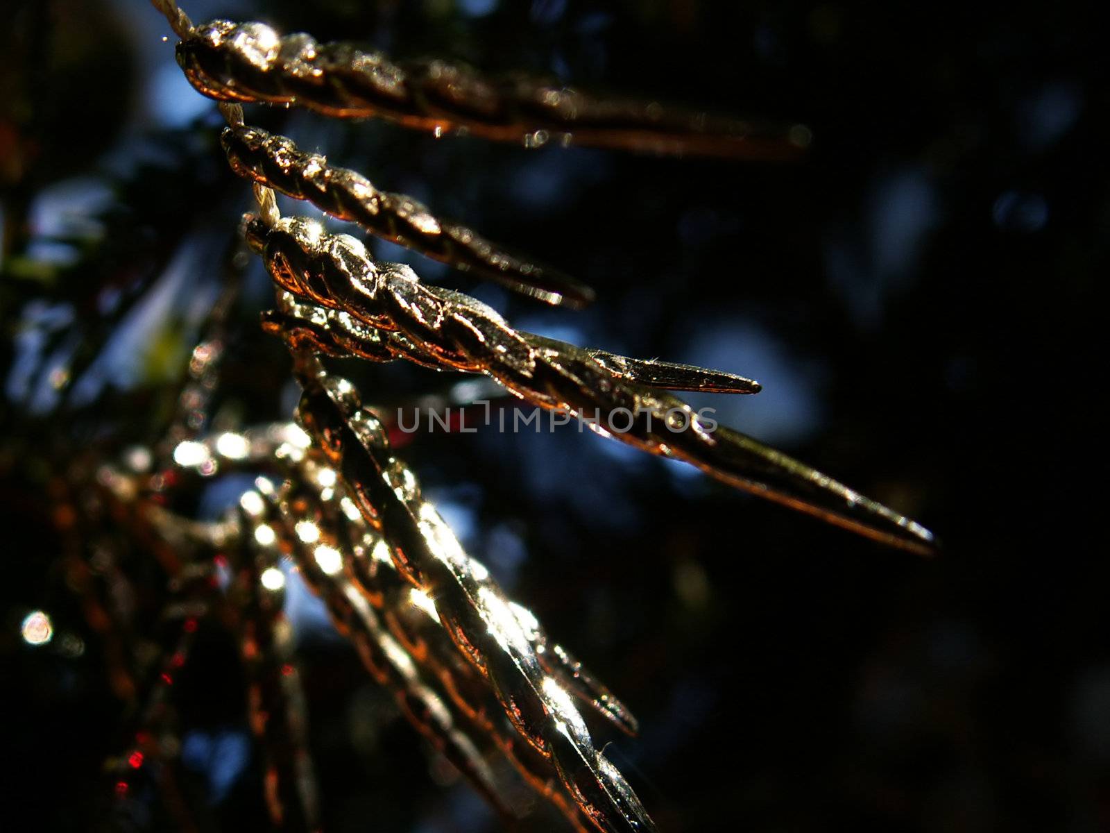 detail of a christmas decoration