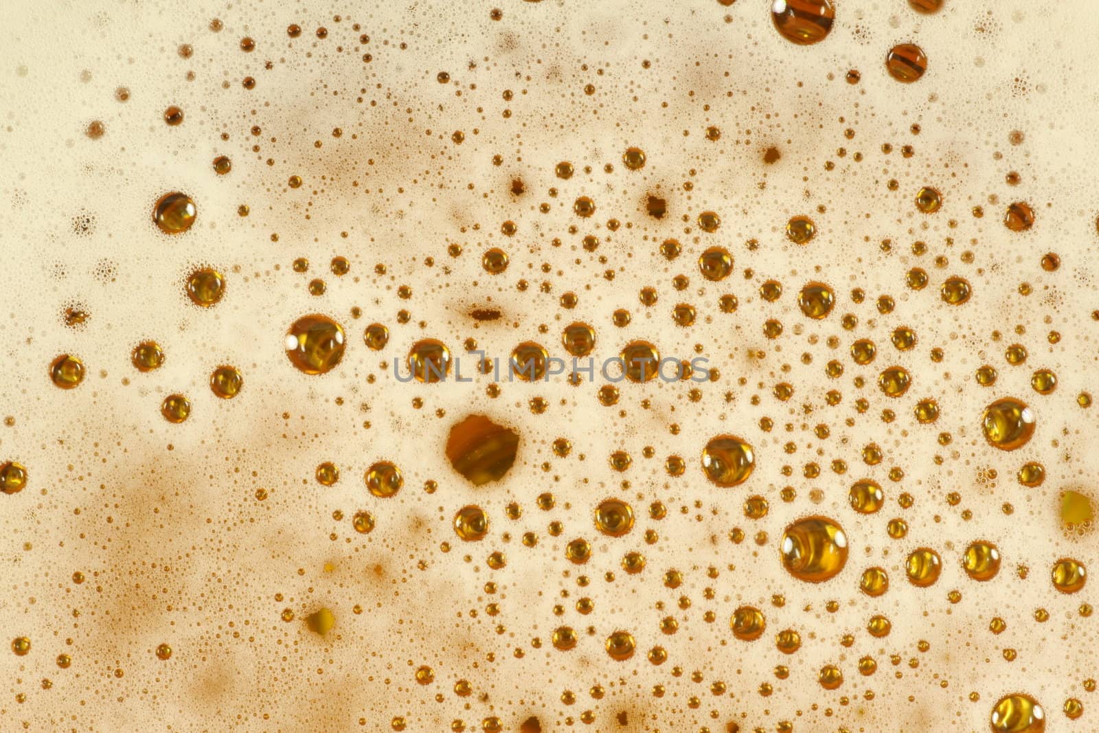Beer foam background
